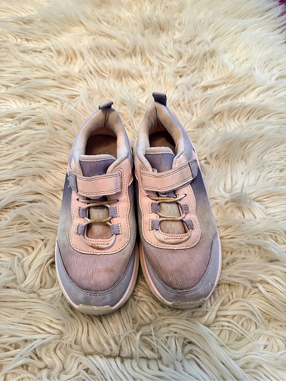 All in Motion Girls' Dara Performance Sneakers Pink & Gray